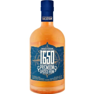 Caribbean Moonshine 1650 Premium Spiced Rum 750 ML