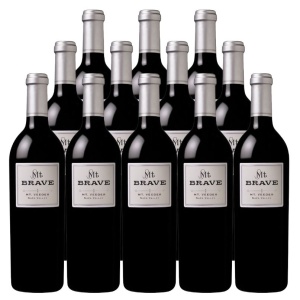 Mt. Brave Cabernet Sauvignon Mount Veeder 2019 750 ML (12 Bottles)