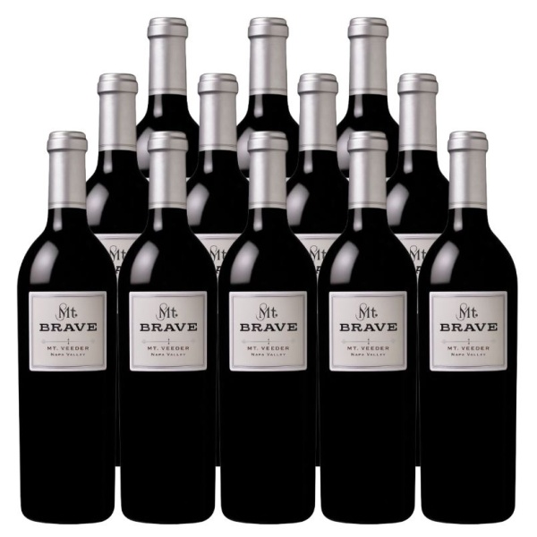 Mt. Brave Cabernet Sauvignon Mount Veeder 2019 750 ML (12 Bottles)