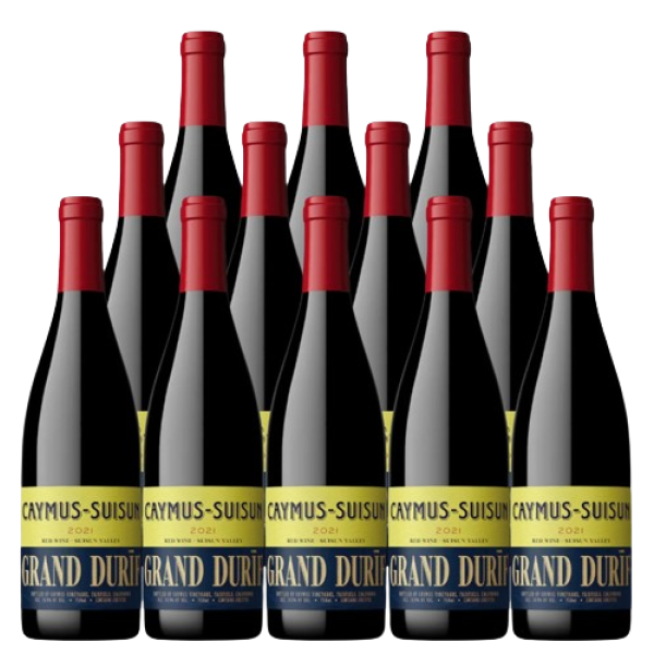 Caymus Suisun Grand Durif 2021 750 ML (12 Bottles)