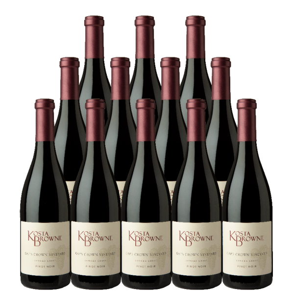 Kosta Browne Gap's Crown Vineyard Pinot Noir 2021 750 ML (12 Bottles)