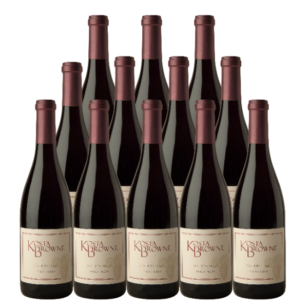 Kosta Browne Santa Rita Hills Pinot Noir 2022 750 ML (12 Bottles)