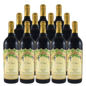 Nickel & Nickel Cabernet Sauvignon CC Ranch Vineyard Rutherford 2021 750 ML (12 Bottles)