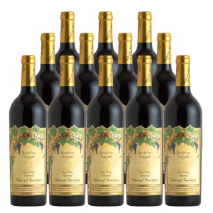 Nickel & Nickel Cabernet Sauvignon Quicksilver Vineyard Rutherford 2021 750 ML (12 Bottles)