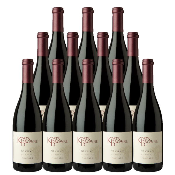 Kosta Browne Mt. Carmel Pinot Noir 2021 750 ML (12 Bottles)